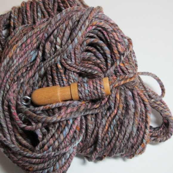 Patchouli Handspun Merino Wool 2-Ply Yarn - Picture 6 of 7